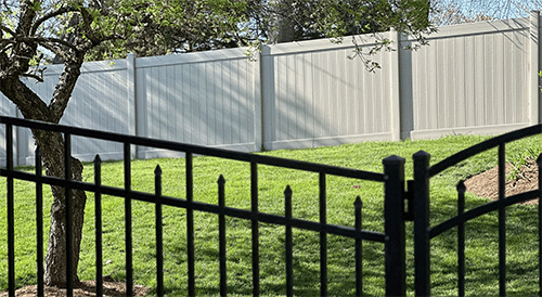 PVC fence